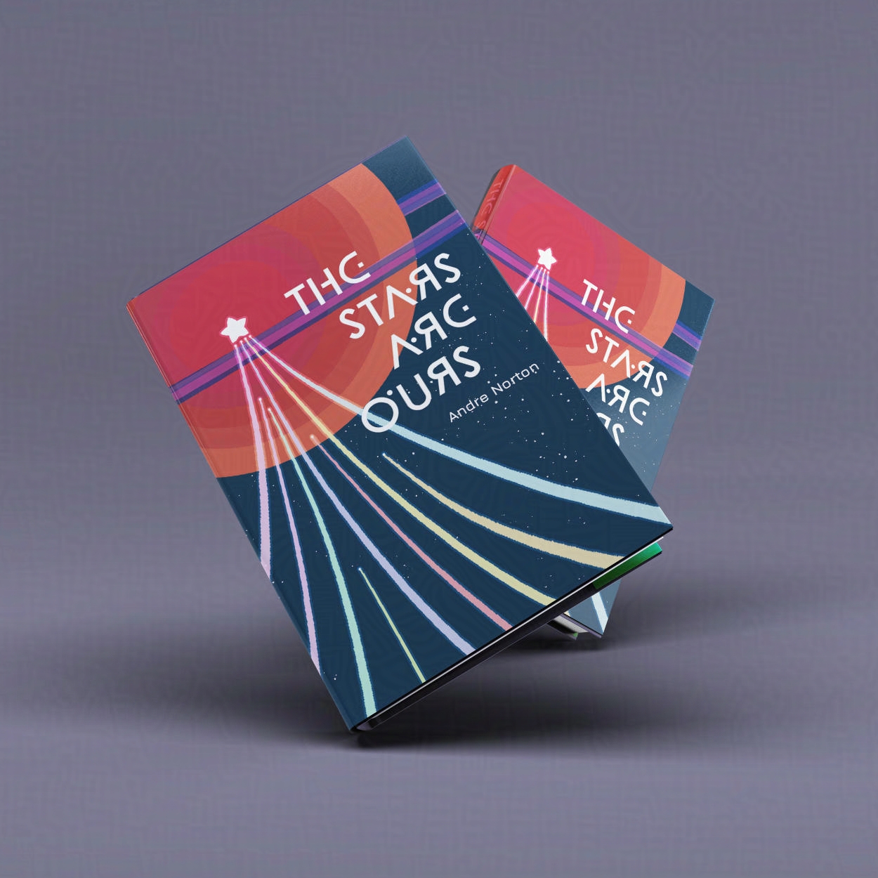 Book cover design for Graphic Design class, 2024.